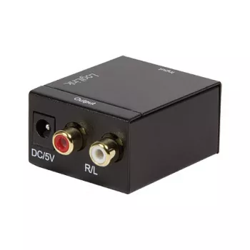 LogiLink CA0100 skaitmeninio į analoginį garso keitiklis (SPDIF/Coaxial į RCA stereo)