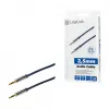 LogiLink CA10030 Premium 3.5mm TRS vyras į vyrą garso laidas, metalinės jungtys, mėlynas, 0,3 m