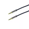 LogiLink CA10050 3,5 mm TRS stereo garso laidas, metaliniai lizdai, mėlynas, 0,5 m
