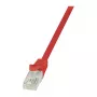 LOGILINK Cat.5e U/UTP Patch Cable 0.25m Raudonas