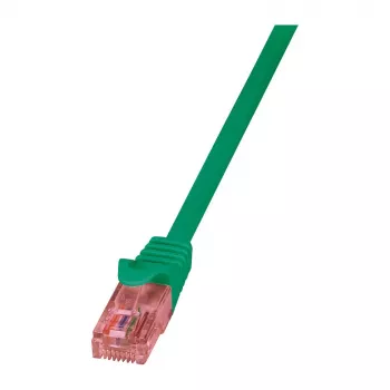 Logilink Cat.6 U/UTP Patch Laidas Žalias 5m PrimeLine