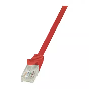 LogiLink Cat.6 U/UTP Patch Laidas, RJ45, Raudonas, 7,5 m, EconLine