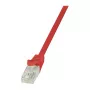 LogiLink Cat.6 U/UTP Patch Laidas, RJ45, Raudonas, 7,5 m, EconLine