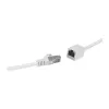 Logilink Cat.6A S/FTP Premium pataisos kabelio prailginimas - baltas, 5m (RJ45 kištukas į lizdą)