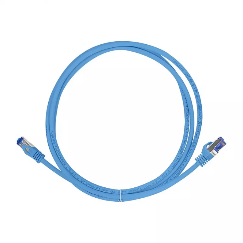 LogiLink Cat.6A S/FTP Ultraflex Patch kabelis, GHMT Certified, mėlynas, 0.5 m