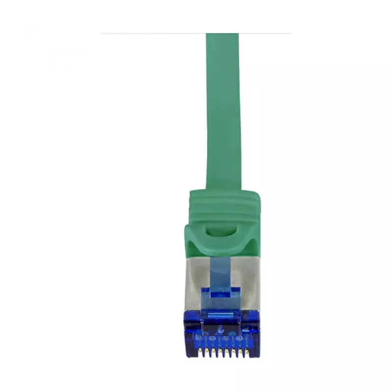 LogiLink Cat.6A S/FTP Ultraflex Patch Laidas, 0,25 m, žalias, GHMT sertifikuotas