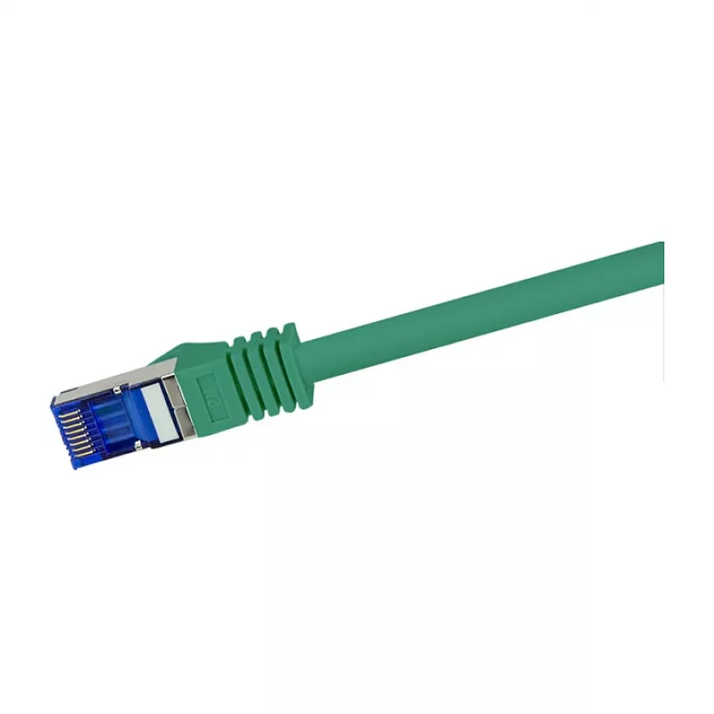 LogiLink Cat.6A S/FTP Ultraflex Patch Laidas, 0,25 m, žalias, GHMT sertifikuotas