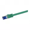 LogiLink Cat.6A S/FTP Ultraflex Patch Laidas, GHMT Sertifikuotas, Žalias, 1,0 m