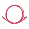 LogiLink Cat.6A S/FTP Ultraflex jungiamasis laidas, GHMT sertifikuotas, raudonas, 0,25 m