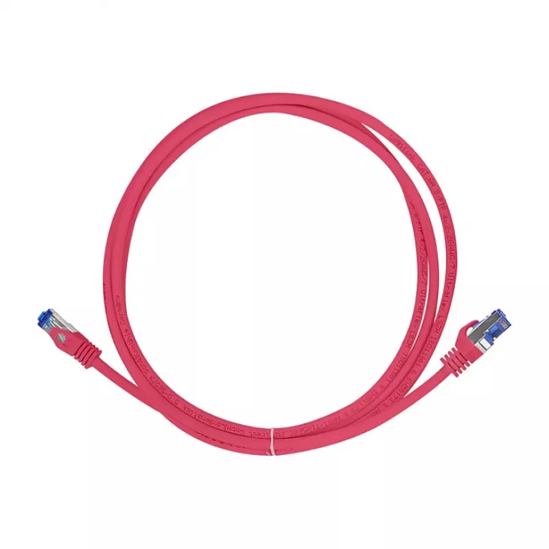 LogiLink Cat.6A S/FTP Ultraflex jungiamasis laidas, GHMT sertifikuotas, raudonas, 0,25 m