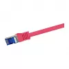 LogiLink Cat.6A S/FTP Ultraflex jungiamasis laidas, GHMT sertifikuotas, raudonas, 0,25 m