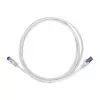 LogiLink Cat.6A S/FTP Ultraflex Patch Laidas, pilkas, 1,0 m, GHMT sertifikuotas