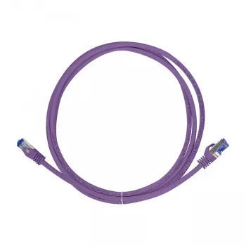 LogiLink Cat.6A S/FTP Ultraflex Patch Cable, Violetinis, 0.25 m, GHMT Sertifikuotas
