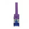 LogiLink Cat.6A S/FTP Ultraflex Patch Cable, Violetinis, 0.25 m, GHMT Sertifikuotas