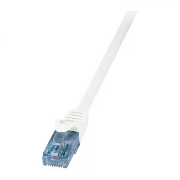 LogiLink Cat.6A U/UTP Ethernet Patch Cable, RJ45, 0.25m, Baltas