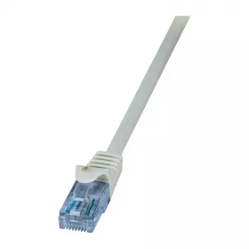 LogiLink Cat.6A U/UTP RJ45 Patch Laidas, 0,25 m, Pilkas, EconLine