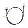 LogiLink Cat.6A U/UTP plonas lankstus pataisų kabelis, 3m, juodas