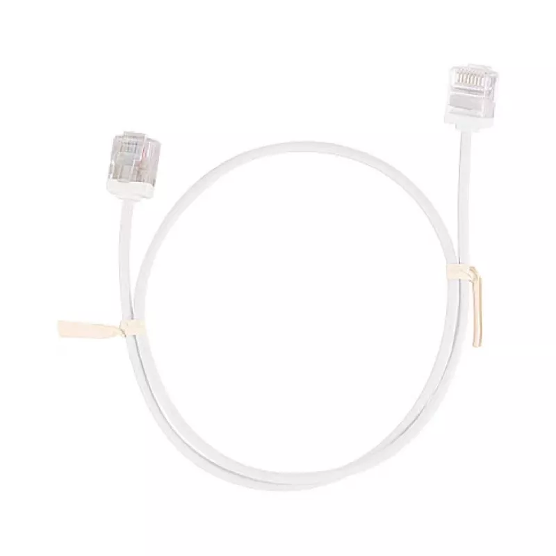 LogiLink Cat.6A U/UTP Slim High-Flex Patch Cable, baltas, 3m