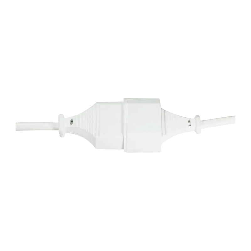 LogiLink CP125 ilginimo laidas, Europlug CEE 7/16 kištukas – lizdas, 1 m, baltas