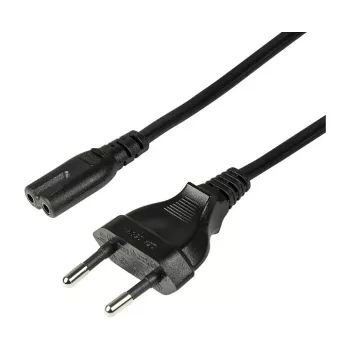 LogiLink CP145 maitinimo laidas nuo euro kištuko iki IEC C7, 1,8 m, juodas