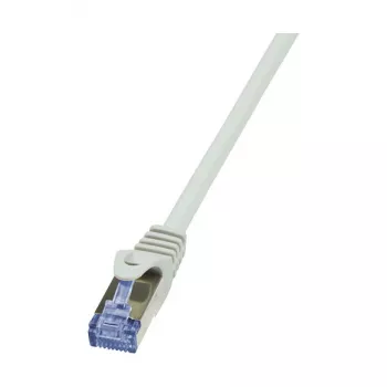 LogiLink CQ3132S Cat6a S/FTP Patch Cable, RJ45, 40 m, Grey, LSZH, 10 Gbps