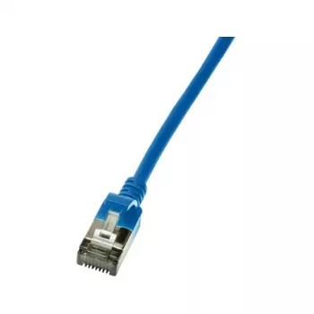LogiLink CQ9066S Slim Cat6a U/FTP (STP) tinklo laidas, 3 m, mėlynas