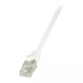 LogiLink EconLine Cat.6 U/UTP Patch kabelis, RJ45, 1.5m, baltas