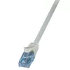 LogiLink EconLine Cat.6A U/UTP Patch Laidas, RJ45 į RJ45, 3,5 m, Pilkas