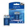 LOGILINK ER9VLIB 9V ličio baterija (1 vnt., lizdinė pakuotė) – 1200 mAh, neįkraunama, PP3