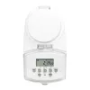 LOGILINK ET0008 lauko skaitmeninis laikmatis – IP44, 10 ON/OFF programų, 16A/3680W, Schuko (F tipas), juoda/pilka