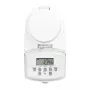 LOGILINK ET0008 lauko skaitmeninis laikmatis – IP44, 10 ON/OFF programų, 16A/3680W, Schuko (F tipas), juoda/pilka