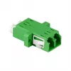 LogiLink FA02LC6 šviesolaidžio adapteris LC Duplex – flanšinis tvirtinimas, žalias (12 vnt. pakuotė)