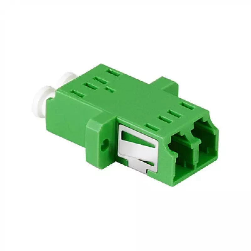 LogiLink FA02LC6 šviesolaidžio adapteris LC Duplex – flanšinis tvirtinimas, žalias (12 vnt. pakuotė)