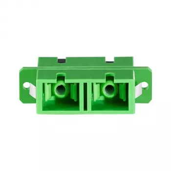 LogiLink Fiber Adapter SC Duplex, 12 vnt., su flanšu, žalia | ITwork.lt