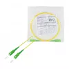 LogiLink šviesolaidinis jungiamasis laidas – Simplex, OS2 SM G.657.A2, SC/APC į SC/APC, 1 m, geltonas