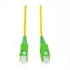 LogiLink šviesolaidinis jungiamasis laidas – Simplex, OS2 SM G.657.A2, SC/APC į SC/APC, 1 m, geltonas