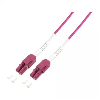 Logilink Fiber Uniboot pataisos laidas OM4 LC-LC 2,0 m aqua