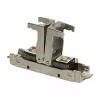 LogiLink MP0046 lauko montavimo RJ45 jungtis Cat.6A STP 10G, be įrankių IDC, cinko liejinys, AWG 22-26, sidabrinė
