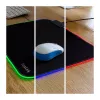 LOGILINK ID0183 žaidimų pelės kilimėlis su RGB LED, 350x260mm, 3mm minkštas, juodas