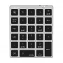 LogiLink ID0212 belaidis skaitmenų klaviatūros blokas, 28 klavišai, Bluetooth 5.0, Space Grey
