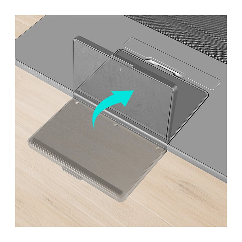 LOGILINK ID0214 belaidė klaviatūra su jutikliniu kilimėliu, Bluetooth 5.1, 3 kanalai, pilka