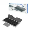 LOGILINK ID0214 belaidė klaviatūra su jutikliniu kilimėliu, Bluetooth 5.1, 3 kanalai, pilka
