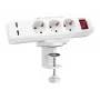 LOGILINK KAB0067 stalo laikiklis kabelių tvarkymui – juodas plienas, 600 mm