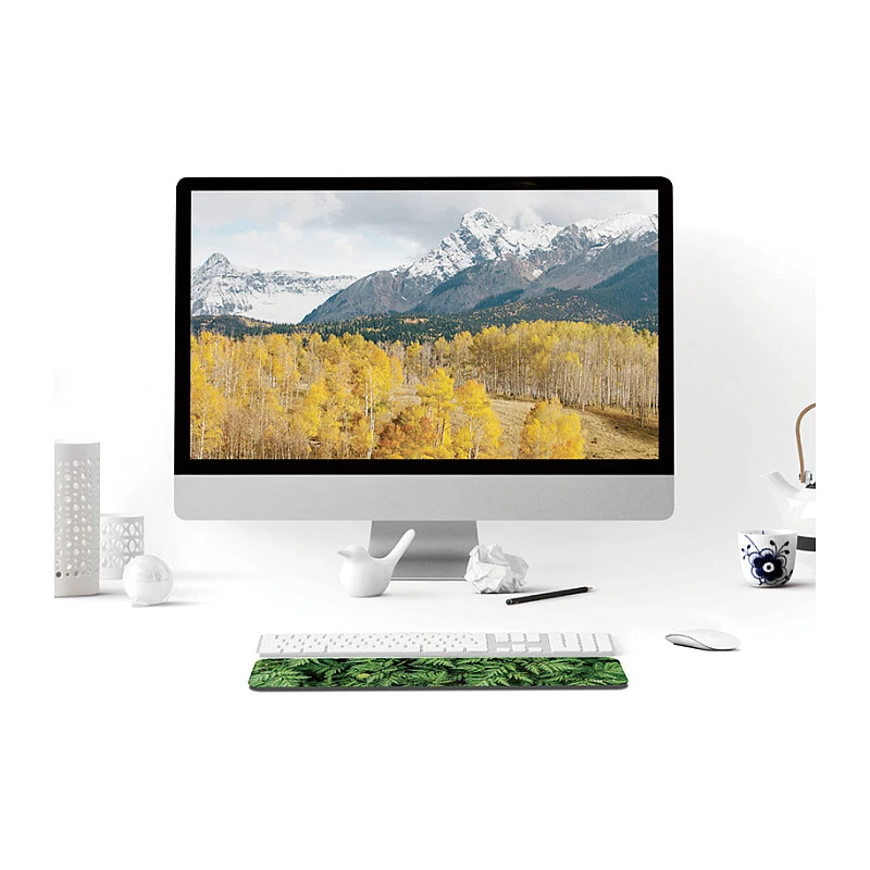 LogiLink Keyboard Wrist Pad, ilgas - ergonomiškas atminties putų riešo atramas pilno dydžio klaviatūroms, neslystančiu pagrindu, juodas