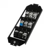 Logilink Keystone Floor Box Insert 3x3 moduliams, juodas