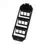 Logilink Keystone Floor Box Insert 3x3 moduliams, juodas