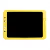 LogiLink LCD rašymo planšetė 19 cm, geltona – daugkartinė įvairiaspalvė piešimo lenta su trynimu ir užraktu