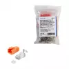 LogiLink Modular Plug RJ45 Cat.6A STP Pass Through, 10 vnt.