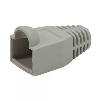 LogiLink Modular RJ45 Plug Cable Boot 6.5mm Grey, 50vnt.