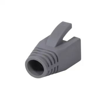 LogiLink MP0035 RJ45 įtempimo mažinimo gaubteliai, pilki, 50 vnt.